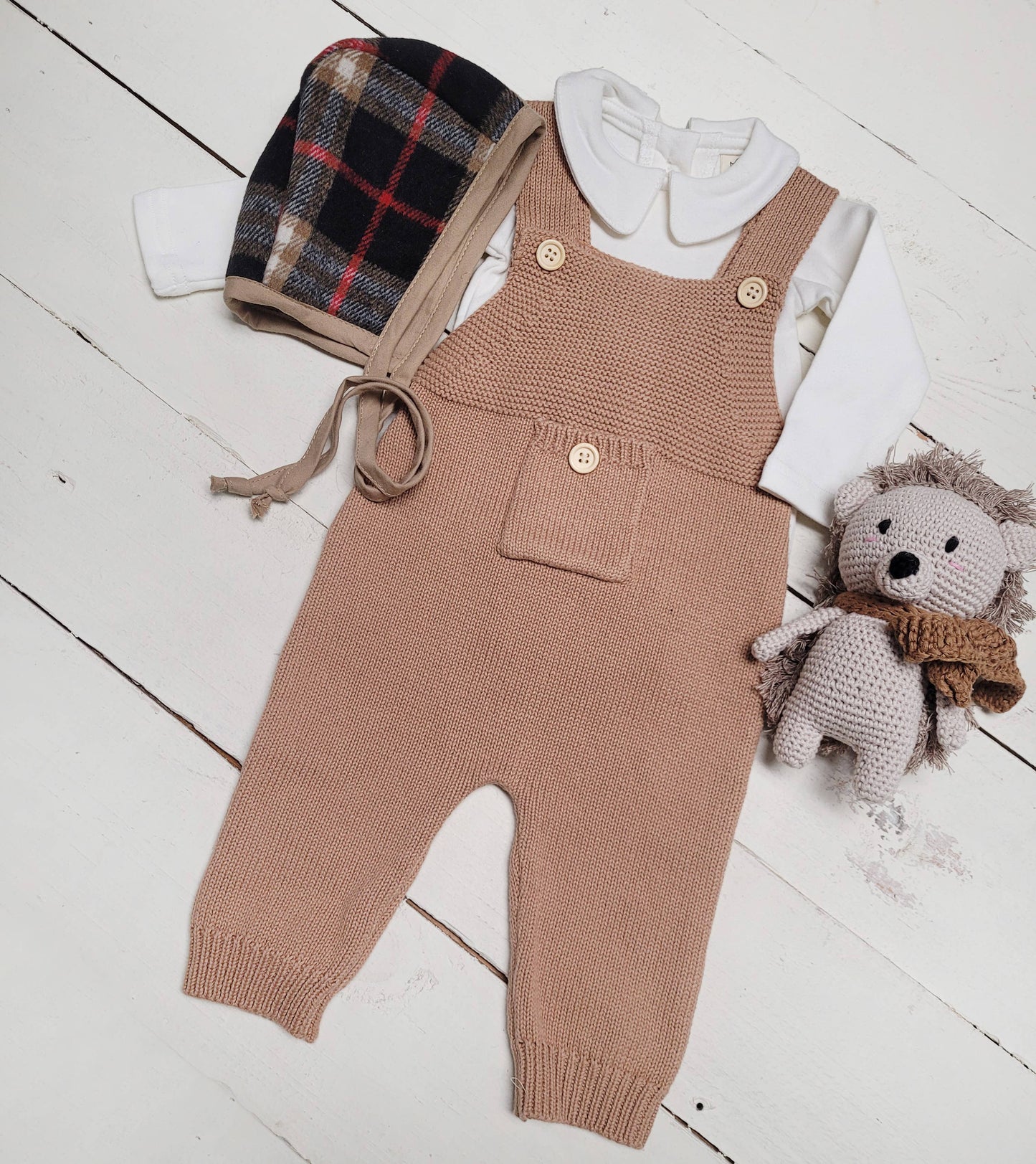 Ezra Knit Jumpsuit Overalls