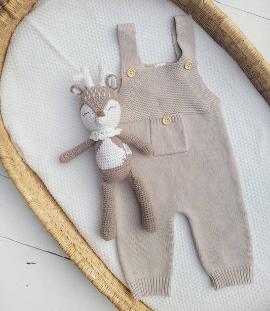 Ezra Knit Jumpsuit Overalls