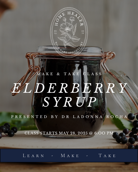 Make & Take Elderberry Syrup Class