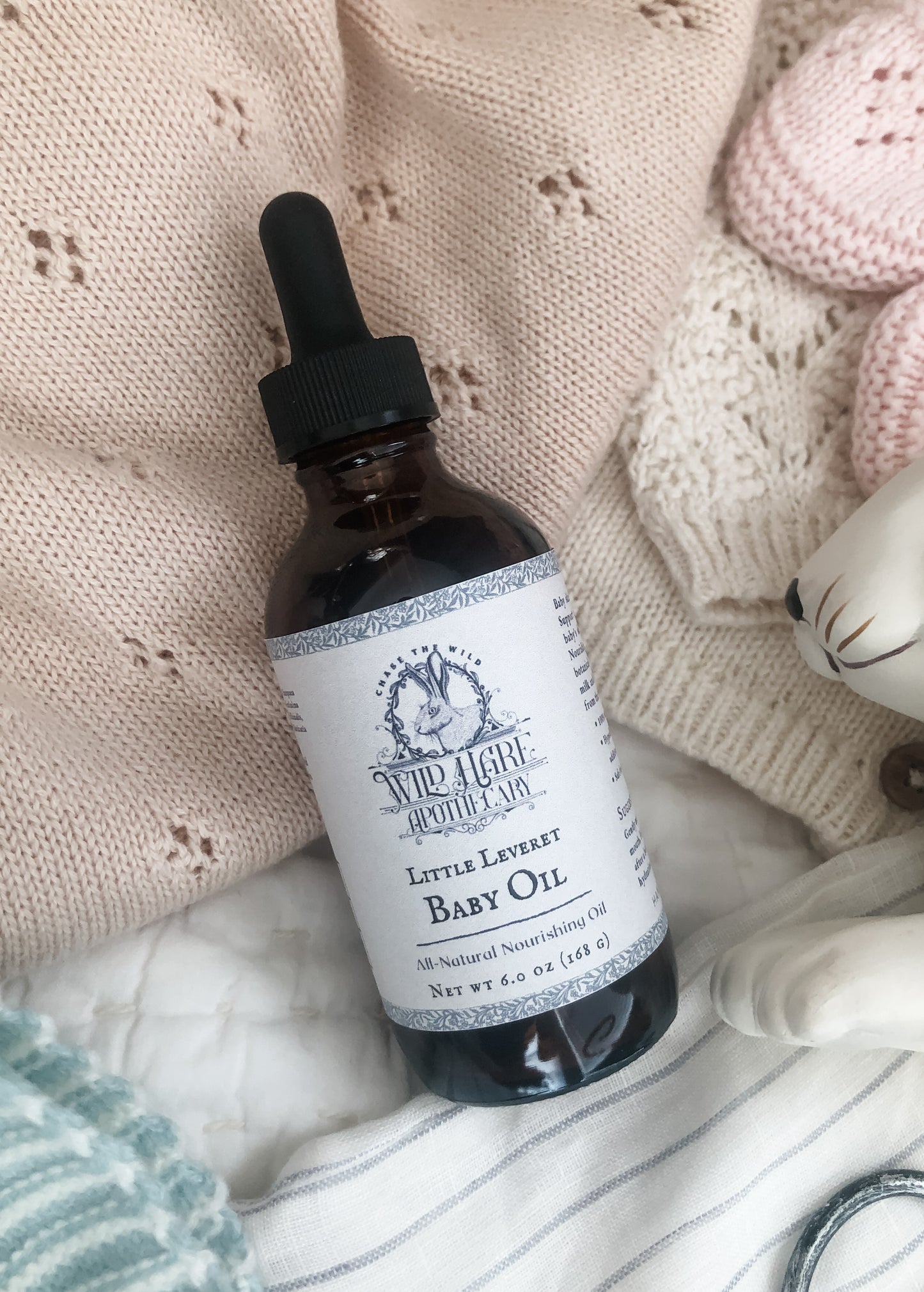 NEW! Little Leveret Baby Oil