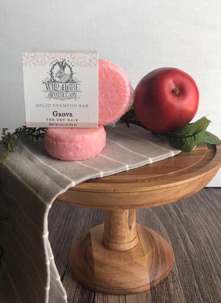 Grove Solid Shampoo Bar for Dry Hair