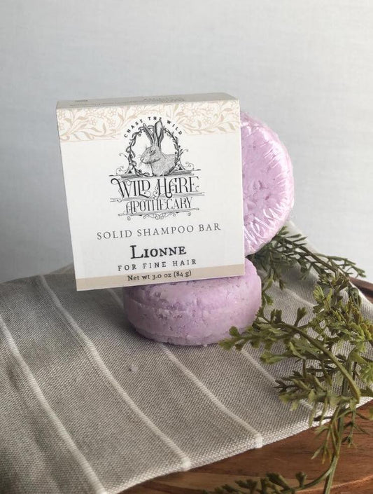 Lionne Solid Shampoo Bar for Fine Hair