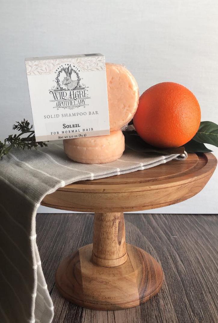 Soleil Solid Shampoo Bar for Normal Hair