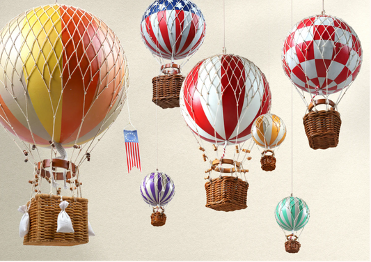 Hot Air Balloon Decor